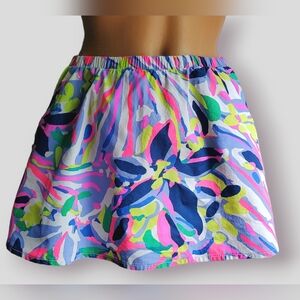 Lilly Pulitzer Sam Skort in Havin a Blast Girls XL 12-14 Sorts Skirt